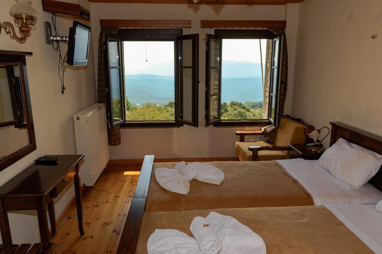 Balkoni Zagoriou Hotel Vradeto Luaran gambar